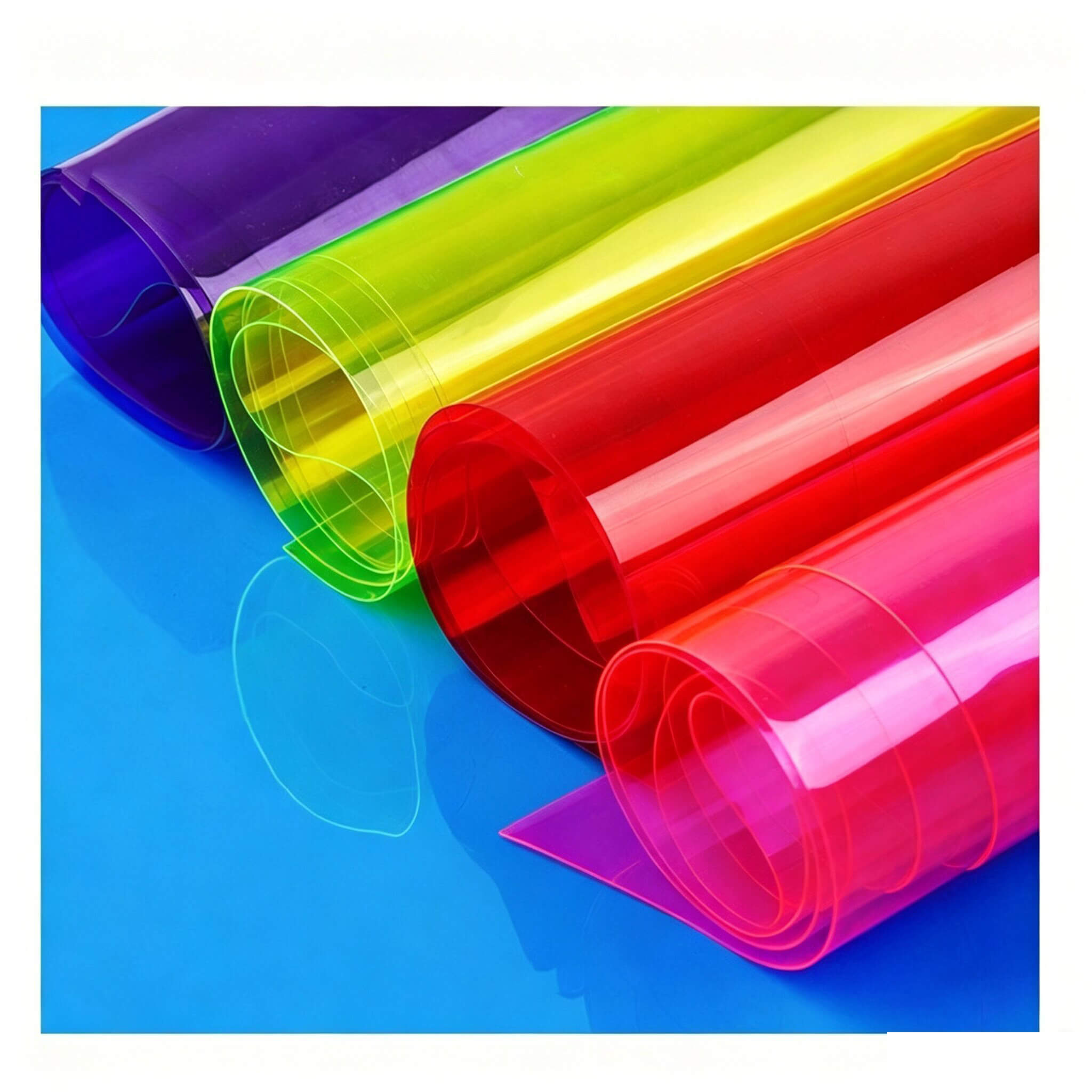 Sheer PVC PVC Fabric Wholesale Supplier 4